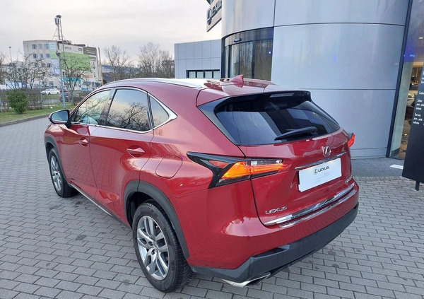 Lexus NX cena 119900 przebieg: 38537, rok produkcji 2016 z Szczecin małe 596